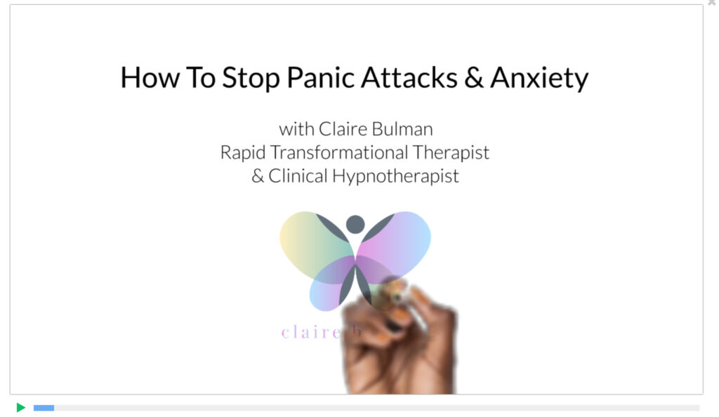 How to stop panic and anxiety attacks